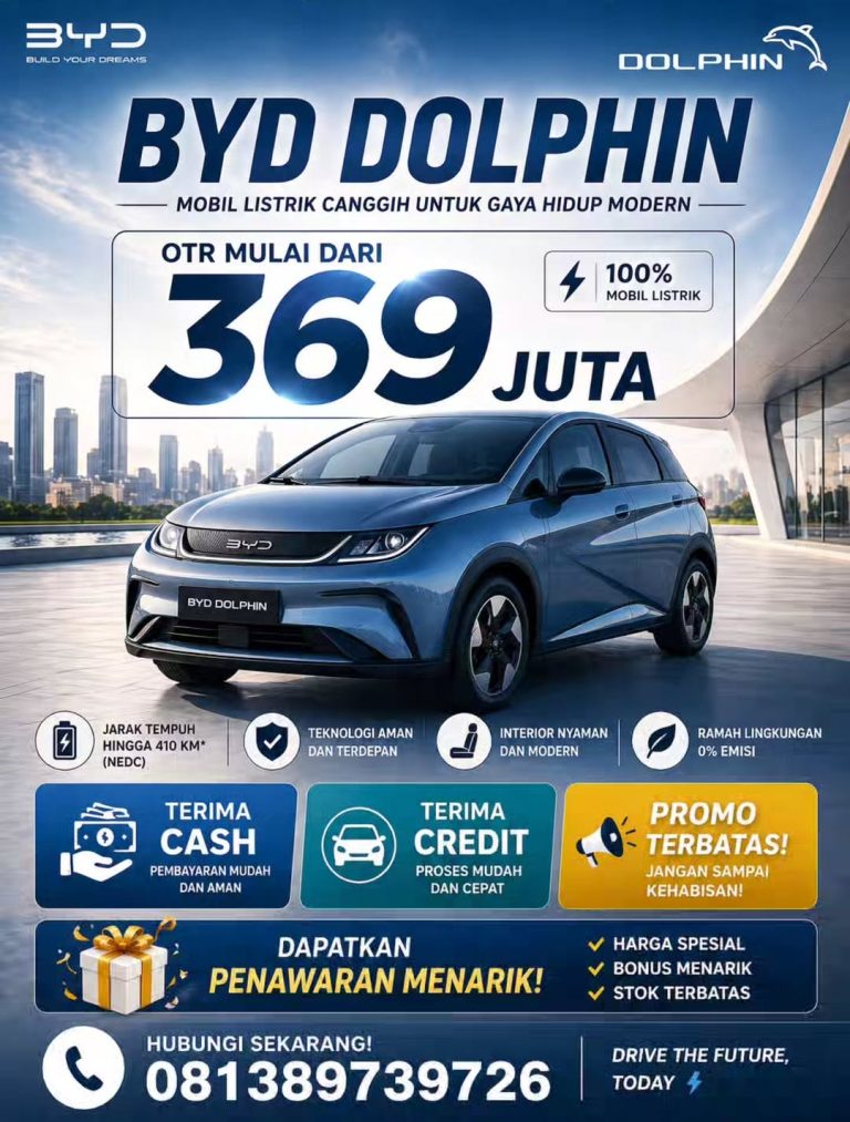 BYD Dolphin Indonesia 2026 Harga Promo